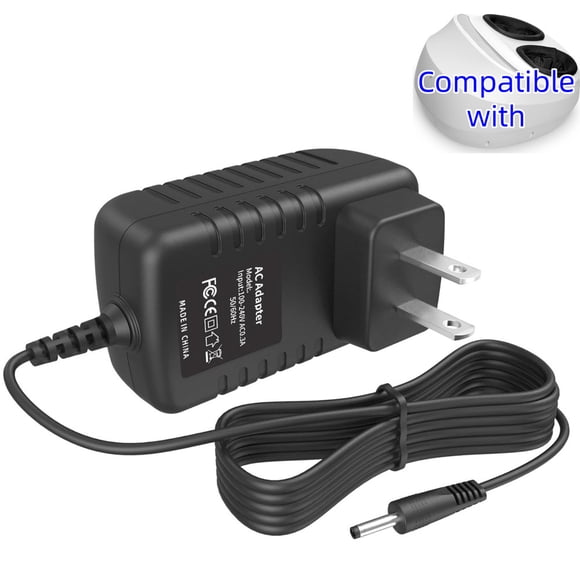 12V AC Adapter for Sharper Image 1013247 1014407 Shiatsu Foot Rolling Massager