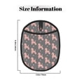 thumbnail image 3 of Pofeuu Poodle Dog Print Silicone Pot Mat Mitten With Hanging Loop Heat Resistant Oven Mitts Non-Slip Bbq Baking Smoking Potholders, 3 of 7