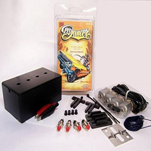 Hoppin Hydros Pro Dancer Hydraulic 4 Motor Switches Model Kit for 1/24