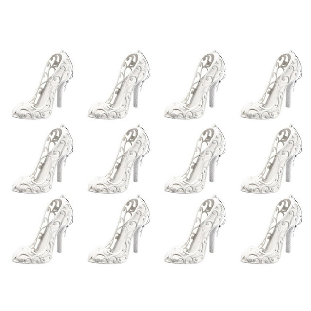 SHISUYAN 12 Pcs Chaussures à Talons Hauts Décoration de Fête Pendentif Toile de Fond