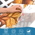 thumbnail image 3 of Yayeee Kitchen Curtains Tier Pair Light Filtering 27"x36" Rod Pocket Short Cafe Window Panel, Autumn Day Pattern, 3 of 7