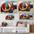 thumbnail image 4 of Designart "Geometric Precision I" Modern Floater Framed Canvas Wall Art, 4 of 7