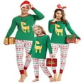 thumbnail image 1 of Family Pjs Red Holiday Family Matching Deer Pajama PJ Sets Family Christmas Pjs Matching Sets, 1 of 8