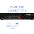 thumbnail image 4 of Lenovo ThinkCentre M630e Mini PC, Intel Core i5-8265U Upto 3.9GHz, 8GB RAM, 128GB NVMe SSD + 1TB HDD, DisplayPort, HDMI, Wi-Fi, Bluetooth, Windows 10 Pro, 4 of 8