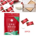 thumbnail image 4 of Transemion 20x Disposable Towel Compressed Washcloth Traveling for circular 20x20cm 20 Pcs 5Set, 4 of 6