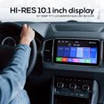 thumbnail image 2 of Pyle PL1SN104 10.1" Touch Screen In-Dash Single DIN Player with Back up Camera, 2 of 8