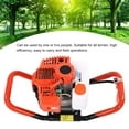 thumbnail image 3 of Akozon Auger Digger, Earth Auger, Post Hole Digger, For Planting Fruit Trees Autumn To Fruit Fertilization, 3 of 8