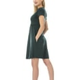 thumbnail image 6 of Bearsland&nbsp;Female Short Sleeve Midi&nbsp;Maternity&nbsp;Nursing&nbsp;Dress Casual Pocket Dress, 6 of 7
