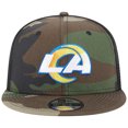 thumbnail image 2 of Men's New Era Camo Los Angeles Rams Classic Trucker 9FIFTY Snapback Hat, 2 of 6