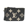 thumbnail image 1 of Pre-Owned Louis Vuitton Two-Tone Monogram Empreinte Pochette Double Zip Shoulder Bag M80787, 1 of 8