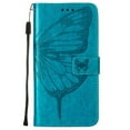 thumbnail image 5 of Case For Samsung Galaxy A25 5G Embossing Butterfly Flip Cover Premium Leather Magnetic, 5 of 5