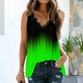 thumbnail image 2 of Sngxgn Womens Tank Tops V Neck Casual Sleeveless Camisole Blouses Summer Basic Tank(Green,XL), 2 of 5