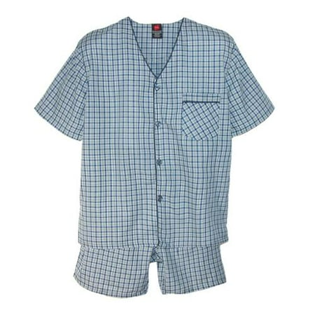 short sleeve leg pajama mens