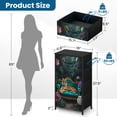 thumbnail image 3 of Tiger Dresser for Bedroom with 4 Storage Drawers Tiger Bengal Tiger Ornate Sofa Quirky Jungle Animal Oil Painting Dressers Chest of Drawers Steel Framed Fabric Closet Organizers for Toy Book Basket, 3 of 7