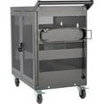 thumbnail image 6 of Tripp Lite 32-port Usb Charging Cart Storage Station Android Tablet Ipad - Push/pull Handle - 4 Casters - 4" Caster Size - Steel - 34.8" Width X 21.6" Depth X 36.1" Height - Black - For 32 (csc32usb), 6 of 7