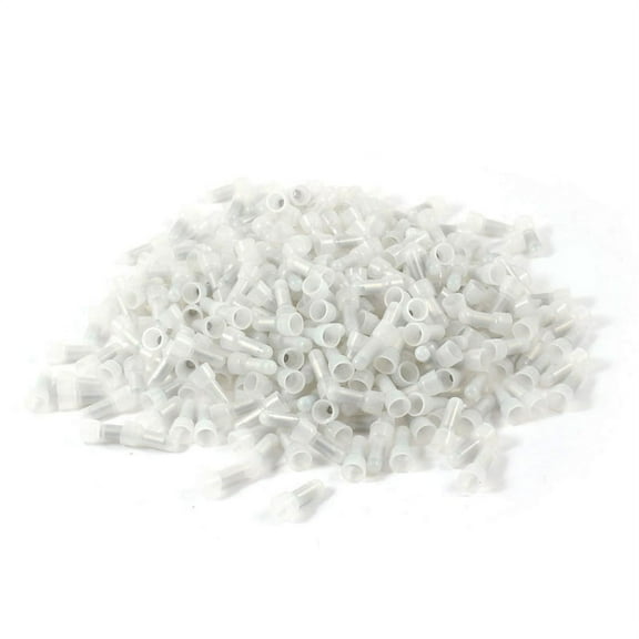 300 Pcs -1 Closed End Wire Connectors 22-18 Gauge Crimp Caps White