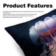 thumbnail image 2 of Jellyfish Decorative Pillows Covers Set of 2 - Unique Patterns, 16x16, 18x18, 20x20 Inches - Throw Pillow Covers for Home Decor, Bedroom, Living Room for Various Occasions, 2 of 6