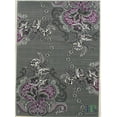thumbnail image 3 of Handcraft Rugs - Purple/Gray/Silver/Black/Abstract Area Rug Modern Contemporary Flower-patterned Design, 3 of 7