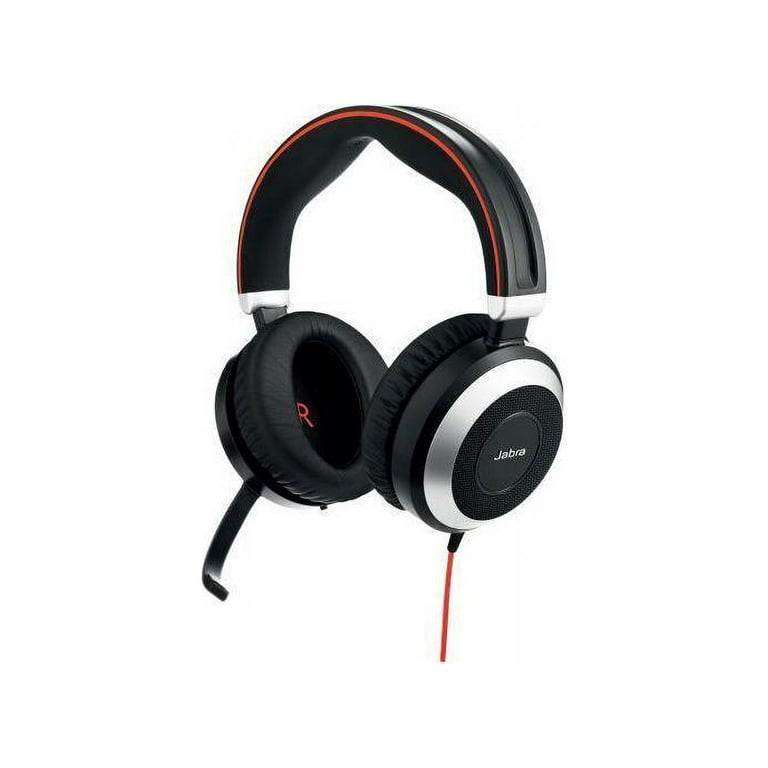 Jabra Evolve 80 Replacement Headset 14401-11 - Walmart.com