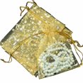 thumbnail image 1 of Chr. 100 bolsas de Organza con cordón de estrellas de luna con cordón para joyas pequeñas bolsas de regalo para boda, fiesta, día de san valentín huangjie unisex, 1 of 2