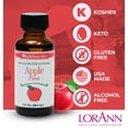 thumbnail image 5 of LorAnn Oils Super Strength Flavoring - Used For Candy Making, Flavoring Extracts, Baking, Hard Candy, and Flavor Oils,  Apple, 1 fl dram, 5 of 6