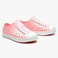 thumbnail image 2 of Weestep Girls Boys Toddler Little Kid Rubber Toe Slip on Quick Dry Water Sandal(12 Little Kid, Glitter Pink), 2 of 7