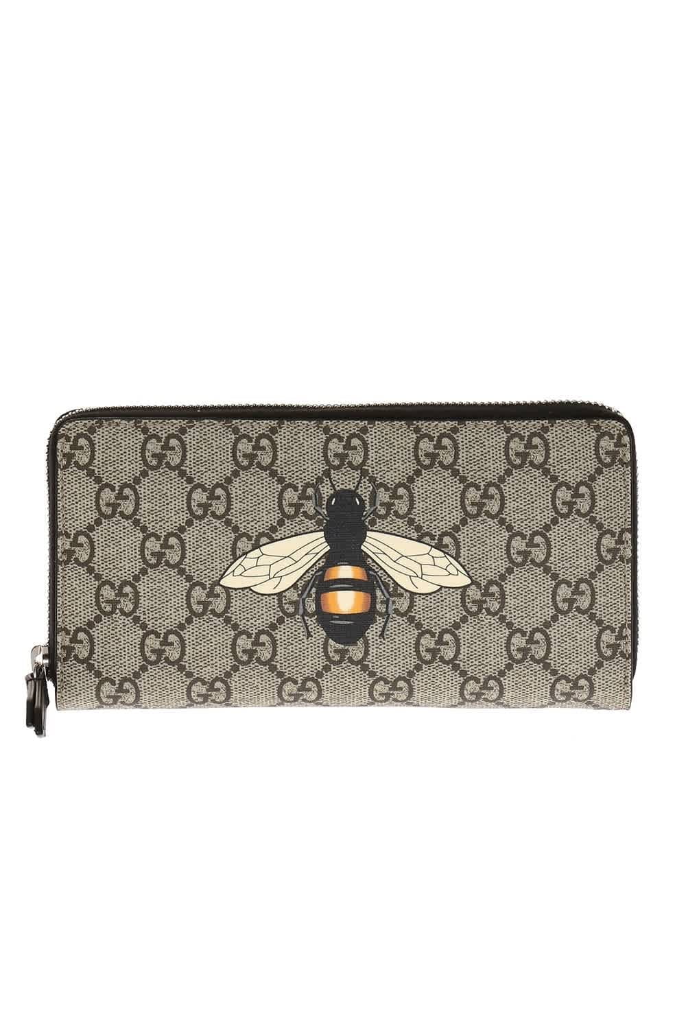 bee print gg supreme wallet