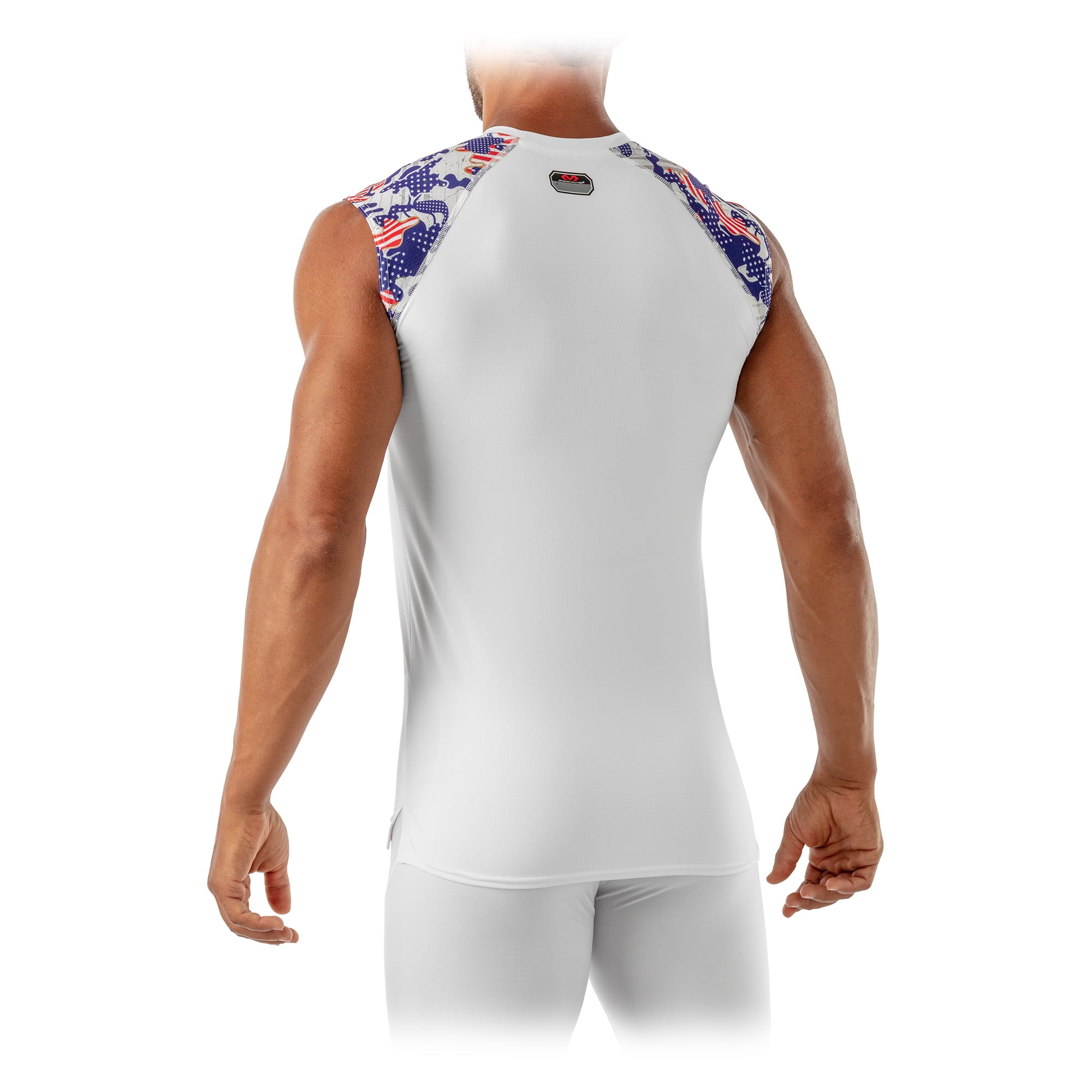 McDavid HEX Sternum Shirt Flag Camo Small