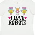 thumbnail image 4 of Inktastic I Love Robots Cute Robotics Girls Toddler T-Shirt, 4 of 5