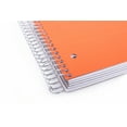 5 Subject Notebook Wide Ruled Durable Poly Cover/5 Poly Pockets/200