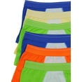 thumbnail image 6 of ToBeInStyle Boys' Pack of 6 Bright Color Cotton Boxer Briefs - X-Large, 6 of 6