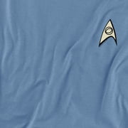 Star Trek - Science Uniform - Adult Unisex Short Sleeve T-Shirt - Blue
