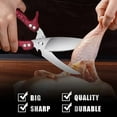 Premium Heavy Duty Poultry Shears Effortlessly Cut Chicken and Meat