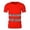 Red, variant on High Visibility Shirts For Men Lightweight Hi Vis Reflective Construction Work T Shirt Breathable Shirt Tops Tshirt For Men Yellow L