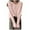 Pink, variant on Women's Cardigan Solid Color Round Neck Pearl Buckle Knitted Cardigan for Women Versatile Top with Long Sleeves for Spring and Autumn Purple One Size