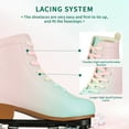 thumbnail image 2 of Unisex Roller Skates Double Row Four Wheels, High-top Roller Skates, Gradient Color Roller Skates with Flash Wheelss, For Beginners Womens Mens Boys and Girls, For Indoor Outdoor, Gradient Pink, 2 of 10