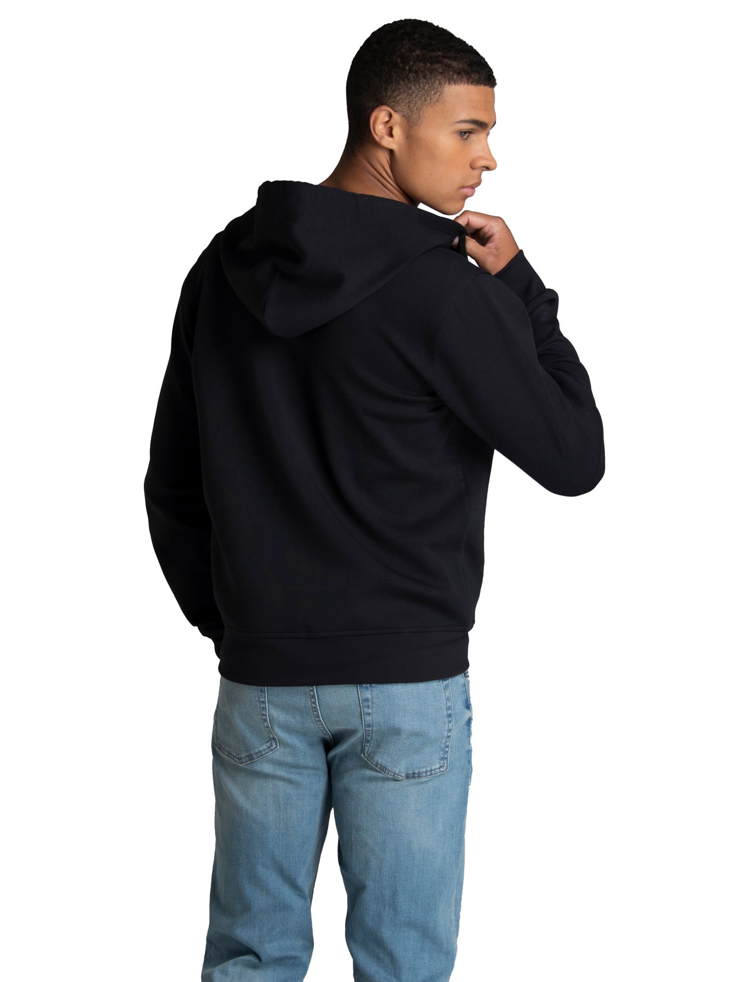 aabcaa 　KNIT DOUBLE JACKET Fruit of the Loom Men's Double Knit Full Zip Hooded Jacket