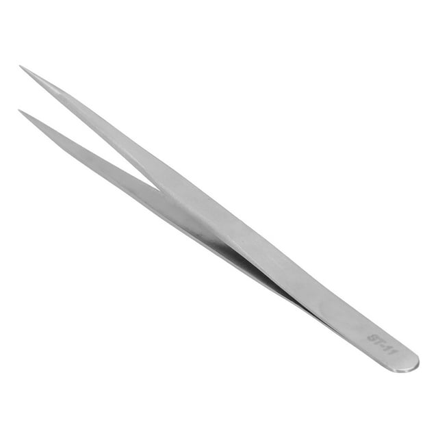 False Eyelash Grafting Tweezers, Stainless Steel Staticproof Clips Portable Eyelash Tool For Eyelash Extension, Makeup Tool Jewelry Making
