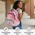 thumbnail image 4 of CHAQLIN Axolotl Heart Print traspirante Bookbag for School Travel, Durable Water Repellent 600D Polyester School Bag, 4 of 9