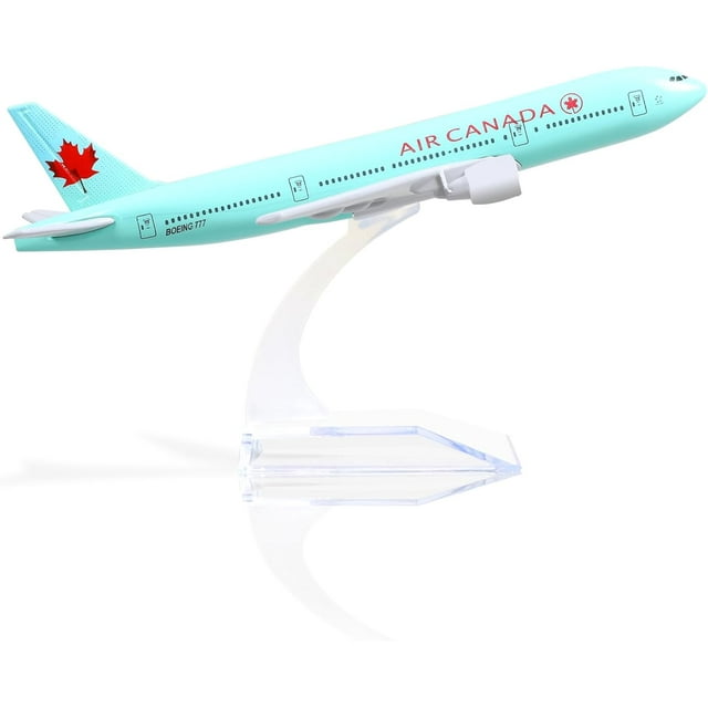 Modelo de avión Boeing 777 Canada 1/400 KAIYANG de metal fundido a presión con soporte 6 pulgadas