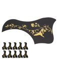 thumbnail image 4 of Guitare Pickguard, 10PCS Portent la Plaque Anti-Rayures de Garde Résistante avec le Modèle pour l'Or d'Instrument à Cordes, 4 of 8