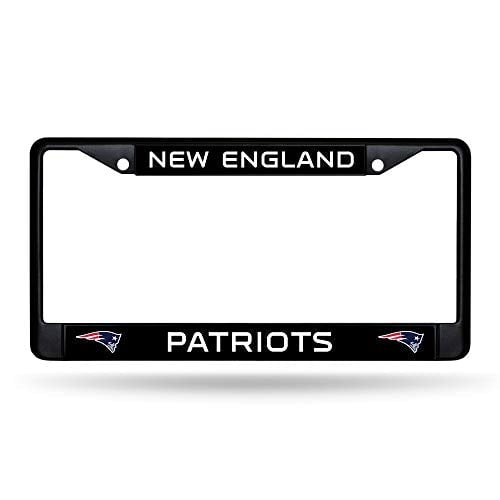 NFL New England Patriots Standard Chrome License Plate Frame