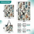 thumbnail image 2 of Extra Large Picnic Beach Blanket Waterproof Sand Proof Portable Outdoor Mat Cat and Dog Paw 80x118, 2 of 9