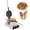 Silver-1, variant on Bubble Waffle Maker 1400W Commercial Bubble Waffle Maker Machine Non-Stick Egg Waffle Maker Electric Bubble Waffle Baker for Home or Commercial Use