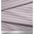 thumbnail image 2 of Soimoi Tissu Satin Modal Crâne Petit Tissu Imprimé 1 Yard 42 Pouces de Large, 2 of 3