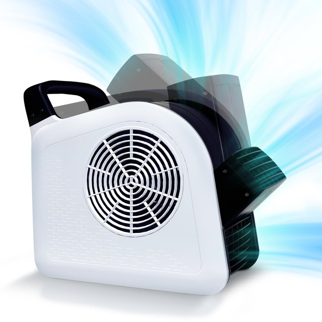 Ventilador Air Mover LZLXXLZL 304 m³/h, 3 velocidades, 2 salidas, 12 cm