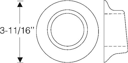 Steele Rubber Products - 60-0022-41 - Fuel Neck Grommet - Compatible With 1935-1940 Chevrolet 2 door