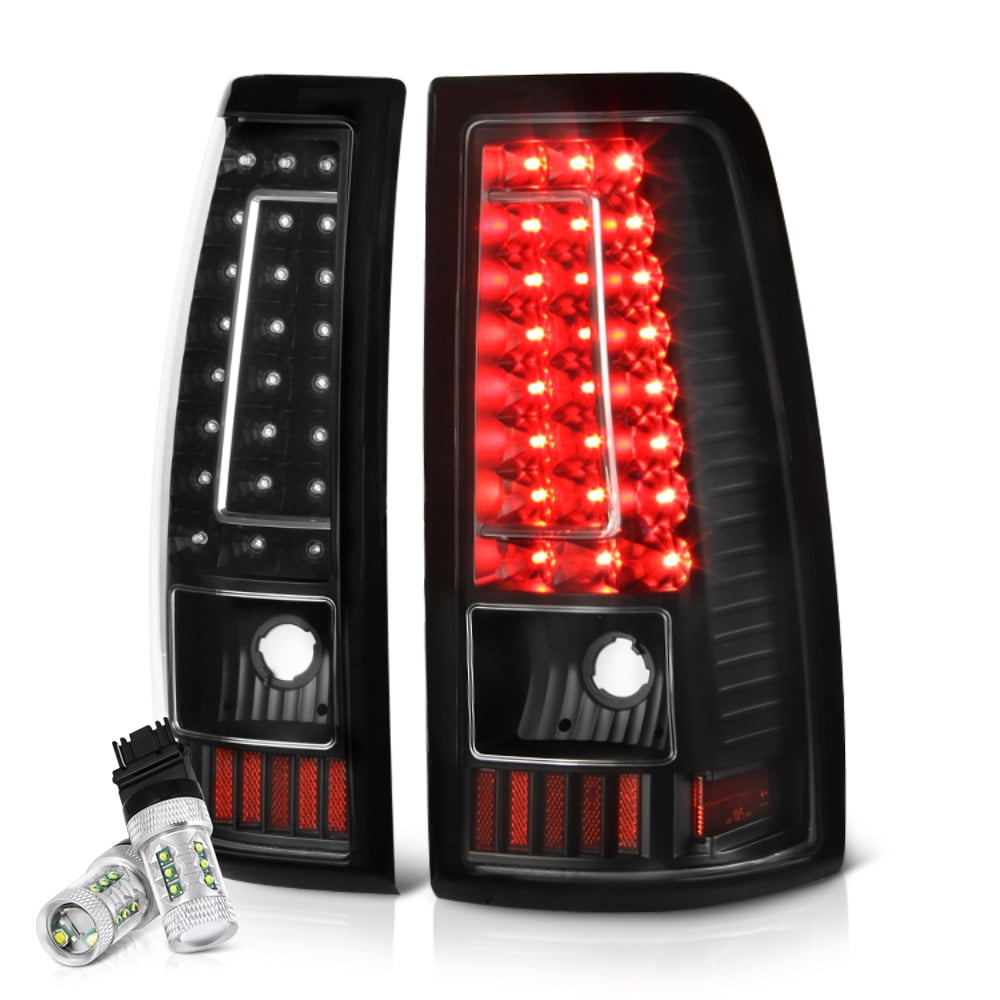 VIPMOTOZ C-Shape LED Tail Light Lamp Assembly For 1999 ... tail light wiring for 2002 chevy silverado 