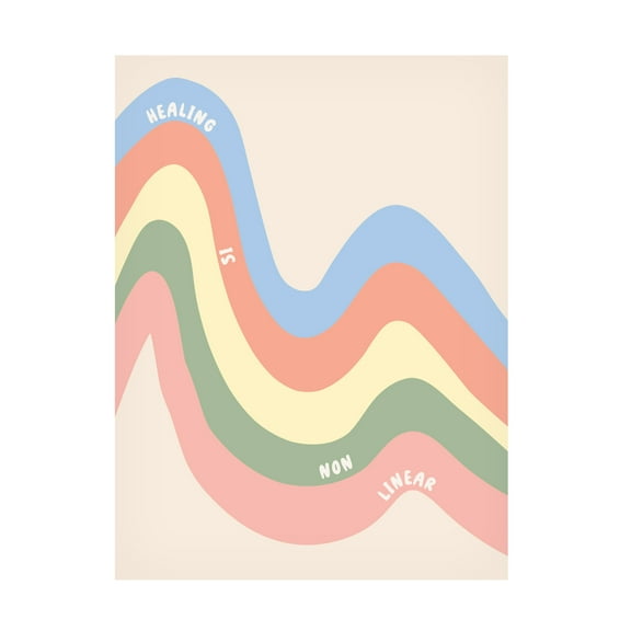 Beth Cai 'Healingisnonlinear' Canvas Art