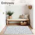 thumbnail image 3 of ODIKA 4'x6' Machine Washable Non-Slip Area Rug, Plush Burrow Comfort Den With Adjoining Crawl Passages For Kittens High Traffic Rug with Pad, Gray, 679359, 3 of 8